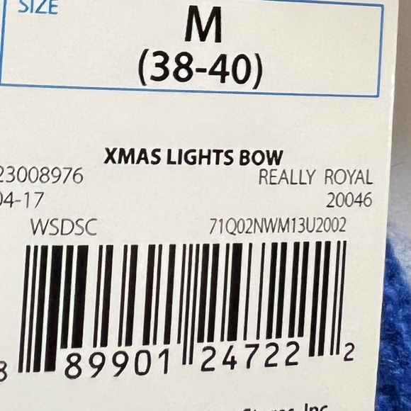 Jolly Sweaters Ugly Christmas Lights Bow Sweater Size Medium - Picture 11 of 11